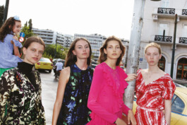 Achtung Mode and Michael Ullrich shot an fashion editorial in Athens for the issue Heimat 