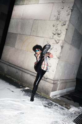 Michael Ullrich fotografiert ein Mode Editorial für das Magazin Achtung Mode in Nürnberg zum Thema Heimat 