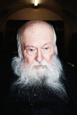 Herrmann Nitsch fotografiert von Michael Ullrich für das SZ Magazin 