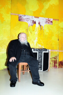 Herrmann Nitsch fotografiert von Michael Ullrich für das SZ Magazin 