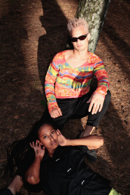 Live from earth and MIchael Ullrich shoot the paradise drop collection 